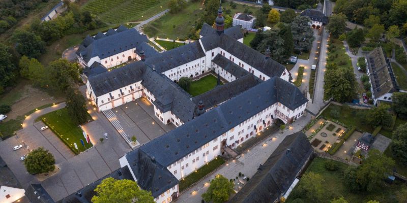 Kloster Eberbach,  Drohnenaufnahme ® Sven Moschitz