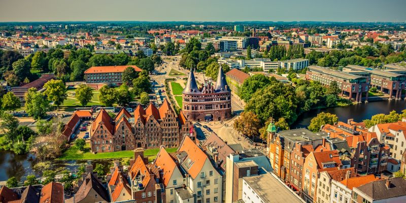 Lübeck Luftbild